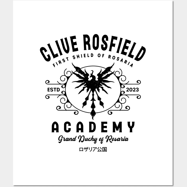 Clive Rosfield Academy Crest Wall Art by Lagelantee